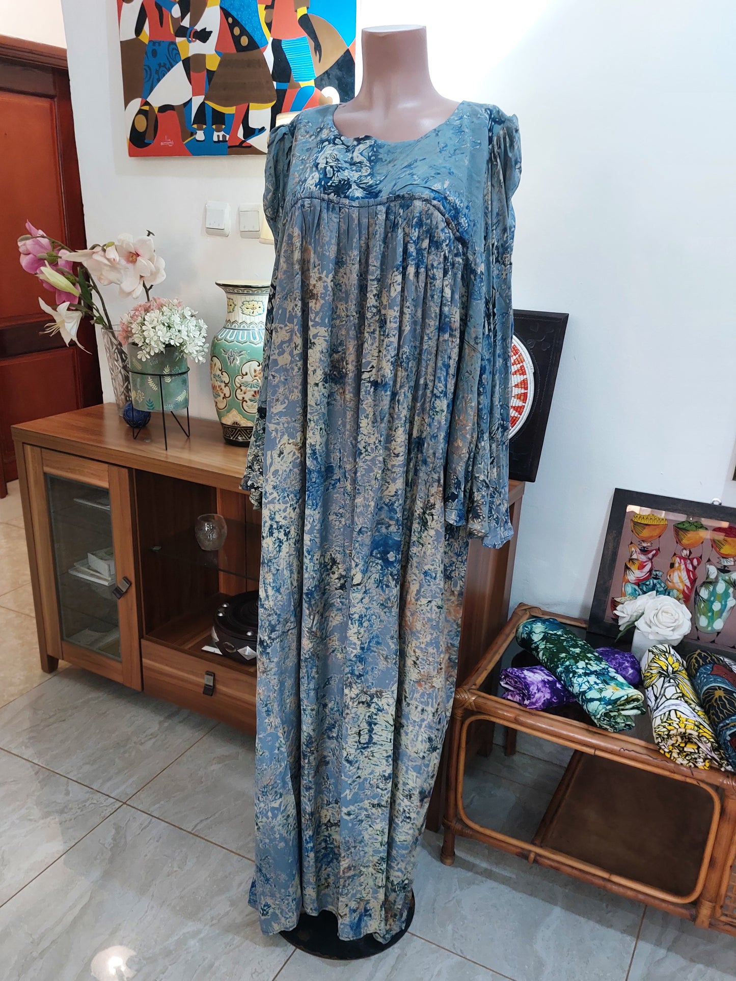 Tuniques fluides en tie and dye